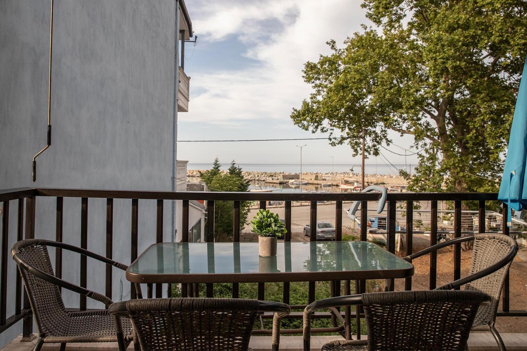 Manos Kritikakis Apartments Platamónasz Kültér fotó